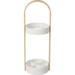 Umbra Bellwood White/Natural Umbrella Stand 68.6cm