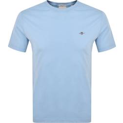 Gant Regular Fit Shield T-shirt - Capri Blue