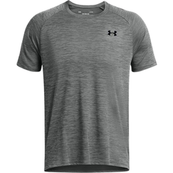 Under Armour Tech Textured Short Sleeve T-shirt - Castlerock/Black