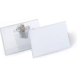 Durable Name Badge with Combination Clip