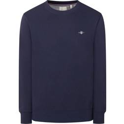 Gant REG SHIELD C-NECK SWEAT Blå