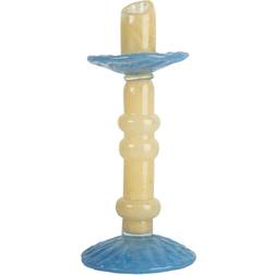Byon Lara M 26 cm Ljus Beige/Ljusblå Ljusstake