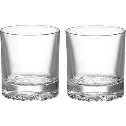 Orrefors Carat Double Old Fashioned 28cl Whiskyglas 28cl 2st