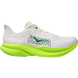 Hoka Mach 6 M - White/Neon Lime