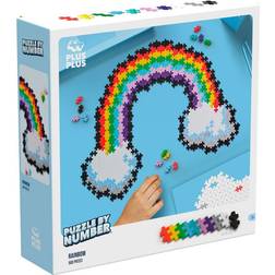 Plus Plus Number Rainbow & Unicorn 500 Pieces