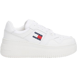 Tommy Hilfiger Tjw Retro Basket Flatform Ess - Hvid