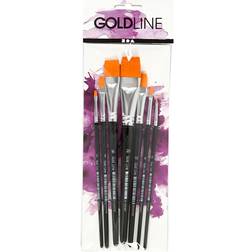 Goldline Acrylic Brush Set