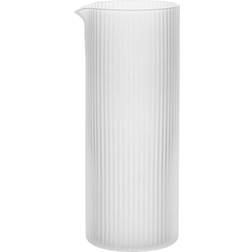 ferm LIVING Ripple 40 cl Frosted - Vit Vattenkaraff 0.4L