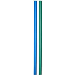 Kosta Boda Contrast Straws Blue/Green Bar Equipment 2pcs