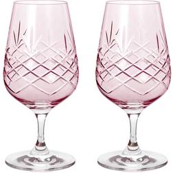 Frederik Bagger Crispy Mate Topaz 2 Stk 36 cl Topaz Rosa Ølglas 36cl 2stk