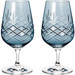 Frederik Bagger Crispy Mate 2 Stk 36 cl Sapphire Blå Ølglas 36cl 2stk