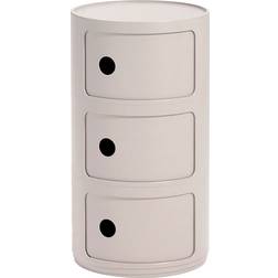 Kartell Componibili Cream Storage Cabinet