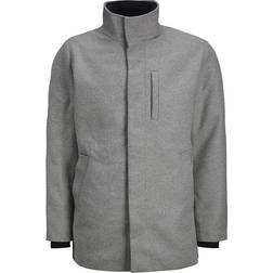 Jack & Jones Jjedunham Wool Jacka Sn Ulljacka Ljusgrå Melange