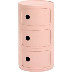Kartell Componibili Pastel Pink Storage Cabinet