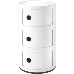 Kartell Componibile White Storage Cabinet 32x58.5cm