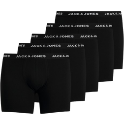 Jack & Jones – Svarta trunks 7-pack