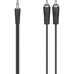 Hama 2RCA - 3.5mm Stereo Audio M-M 1.5m