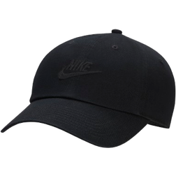 Nike Club Unstructured Futura Wash Cap - Black