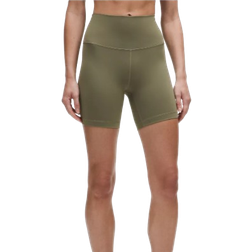 Lululemon Wunder Train Shorts Mit Hohem Bund - Bay Leaf