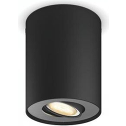 Philips Hue White Ambience Pillar Single Black Spotlight