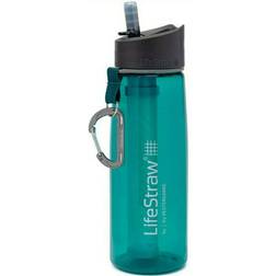 Lifestraw Go Dark Teal Water Bottle 0.65L