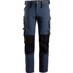 Snickers Workwear 6371 AllroundWork Full Stretch Trousers - Navy/Black