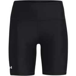 Under Armour Tech Women's 8" Bike Shorts - Black/White