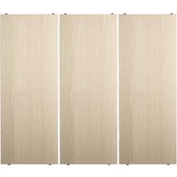 String Nisse Ash Shelving System 58x2cm 3pcs