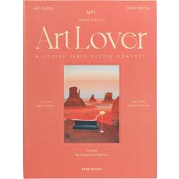 Printworks Art Lover Book pussel lounge 1000