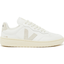 Veja V-90 Leather - White/Natural