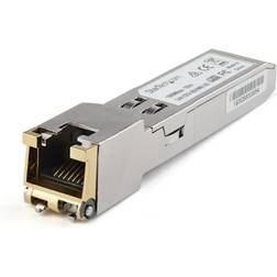 StarTech 1000BASE-T Cat6/Cat5e SFP - RJ45 Ethernet Transceiver F-F