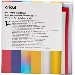 Cricut Foil Transfer Insert Cards Celebration Sampler S40 14pcs