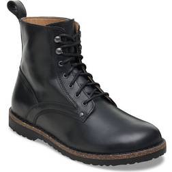 Birkenstock Bryson Natural Leather Kängor Boots - Black