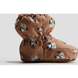 H&M Baby Water Repellent Bootees - Dark Beige