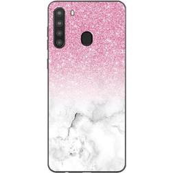 MightySkins SAGA21 Marble Glitz Skin Decal Wrap