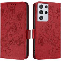 Samsung Galaxy S21 Ultra 5G Magnetic Wallet Case