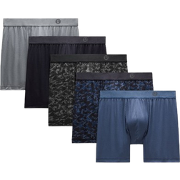 Lululemon Always In Motion Boxer 5" 5-pack - Thawed Camo Mini WP Traverse Grey Graphite Grey Black/Thawed Camo Mini WP Blue Twill Onyx Blue Nightmoth/Nightmoth/Blue Twill/Solar Grey