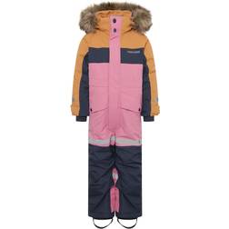 Didriksons Bjärven Kids' Coverall - Heather Pink (505999-380)