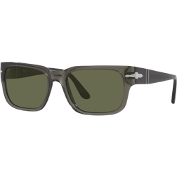 Persol Polarized Sunglasses - Transparent Taupe Grey