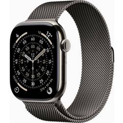 Apple Watch Series 11, Titanium, 46mm, GPS + Cellular, Milanese Loop Slate