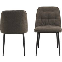 Furniture To Go Brooke Matstol 2-Pack Grå Köksstol 84cm 2st