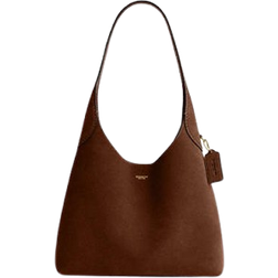Coach Brooklyn Shoulder Bag Läder Handväska - Brun