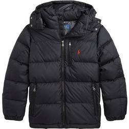 Polo Ralph Lauren Ripstop Down Hooded Jacket - Polo Black