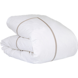 Mille Notti Singolo Eco Duvet Cover Beige, White (210x150cm)