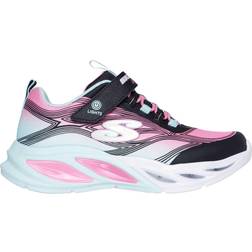 Skechers Kid's S-Lights Cosmic Glow - Black/Multi