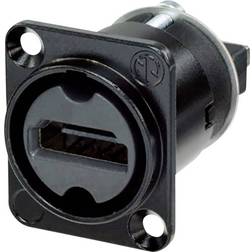 Neutrik HDMI - HDMI Adapter M-F Black
