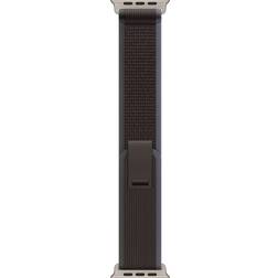 Apple 49mm Trail Loop M/L Blue/Black for Natural Titanium Finish