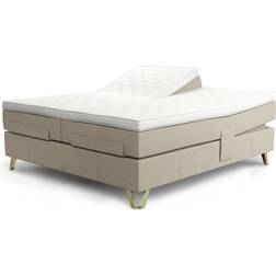 Jensen Supreme Aqtive II StarRose Natural Beige Adjustable Bed 120x200cm