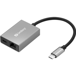 Sandberg USB-C Gigabit Ethernet Nätverksadapter