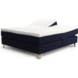 Jensen Supreme Aqtive II Tempsmart Midnight Blue Adjustable Bed 120x210cm